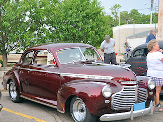 Jack & Pam Bell, 1941 Chevy Coupe - 7/01/11