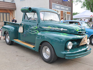 Harry & Mary Tollas, 1952 Ford Pickup - 6/17/11