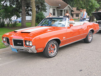 Bruce Wick, 1972 Oldsmobile Cutlass Convertible - 8/05/11