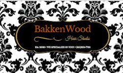BakkenWood Hair Studio logo