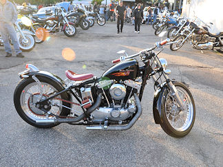 Bill Wood, 1974 Sportster -WebWolf Design Sponsor Choice Winner 