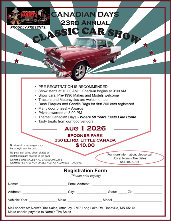 Canadian Days Classic Car Show